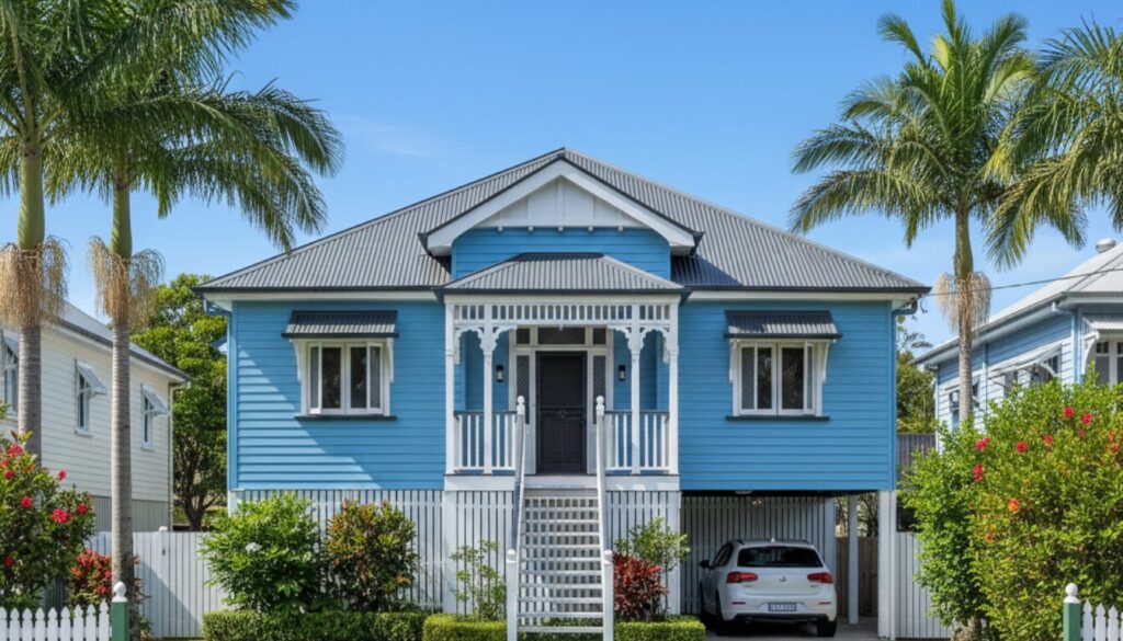 Blue Brisbane Local House