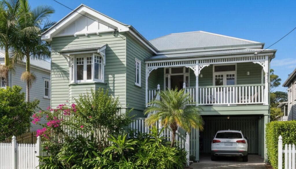 Brisbane Queenslander Style Home